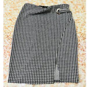 Forever 21 Houndstooth Pencil Skirt -2X